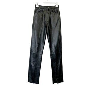 Wilsons Leather Pants Women’s Size 4 Black Long Tall